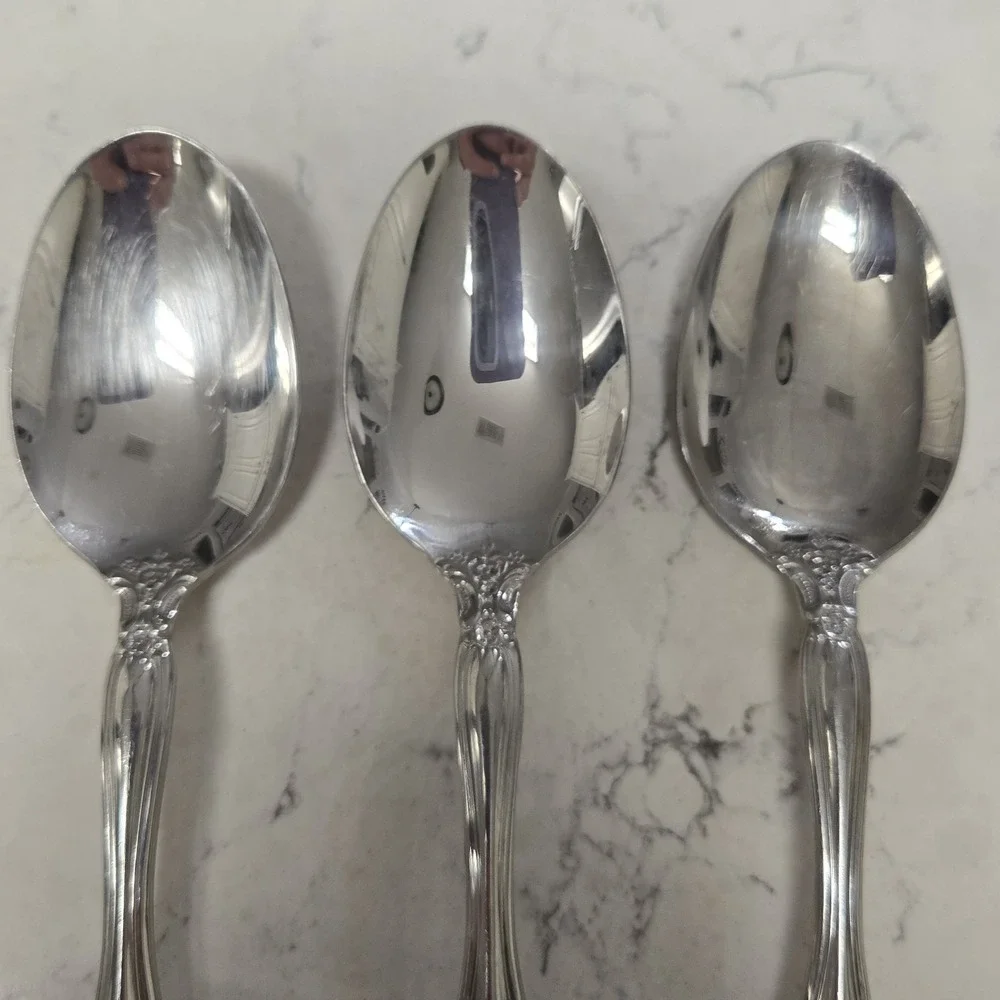Oneida Michelangelo Heirloom Stainless Steel Flatware Mixed Lot of 13 Pieces VGC